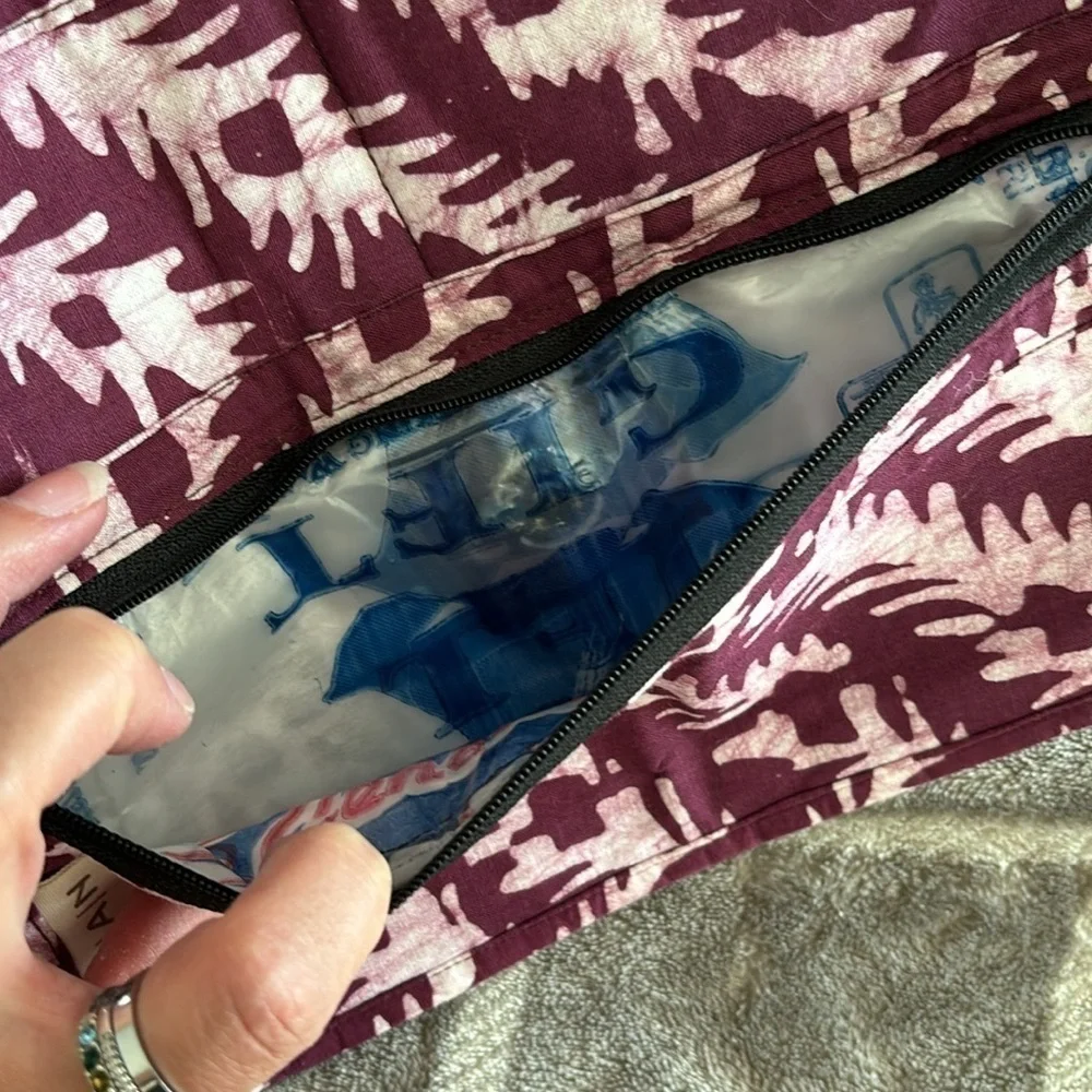 ABAN Recycled Tye Dye Wallet - Picture 4 of 4